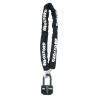 Lacăt cu alarmă OXFORD Boss 16 mm + lanț 12 mm x 1,5 m