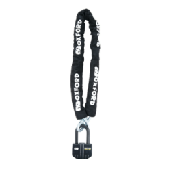 Lacăt cu alarmă OXFORD Boss 16 mm + lanț 12 mm x 2,0 m