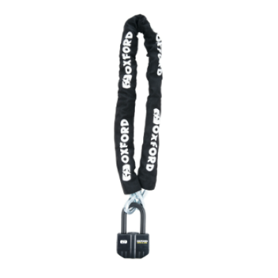Lacăt cu alarmă OXFORD Boss 16 mm + lanț 12 mm x 2,0 m Lacăt cu alarmă OXFORD Boss 16 mm + lanț 12 mm x 2,0 m