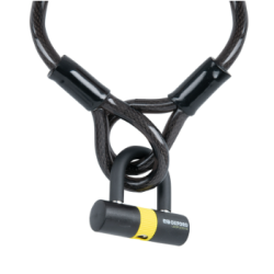 Cablul de blocare OXFORD Loop Lock 15 mm x 2,0 m + mini suport
