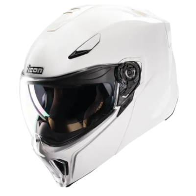 Cască modulară ICON Threshold™ Solid Modular WHITE GLOSS Cască modulară ICON Threshold™ Solid Modular WHITE GLOSS
