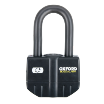 Lacăt OXFORD Boss Alarm 16 mm, negru