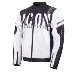 Jachetă moto ICON Merc3™ ANOMALY WHITE Jachetă moto ICON Merc3™ ANOMALY WHITE