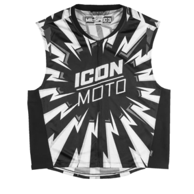 Vest moto ICON Mil-Spec 3™ WHITE