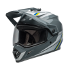 Casca Adventure BELL MX-9 Mips - Alpine Gloss Charcoal/Silver