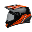 Casca Adventure BELL MX-9 Mips - Alpine Gloss Black/Orange Casca Adventure BELL MX-9 Mips - Alpine Gloss Black/Orange thumb
