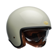 Casca moto BELL TX501 - Gloss Vintage White thumb