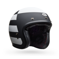 Casca moto Custom 500 - Parlor Matte Black/White
