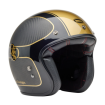 Casca Moto Custom 500 Carbon - RSD Checkmate Matte Gloss Black/Gold thumb