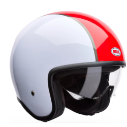 Casca moto BELL TX501 - Rally Red/White Casca moto BELL TX501 - Rally Red/White
