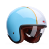 Casca moto BELL TX501 - Rally Blue/White
