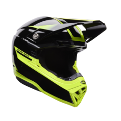 Cască motocross BELL Moto-10 Mips - Fade Black Yellow
