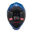 Cască motocross BELL Moto 10 Spherical - Strike Blue thumb