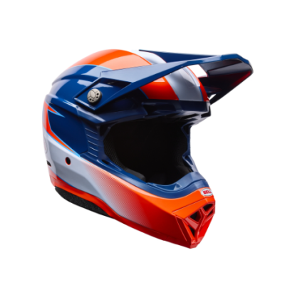 Cască motocross BELL Moto-10 Mips - Falcon Orange/Blue