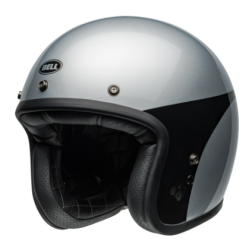 Casca moto BELL Custom 500 - Chassis Gloss Silver Black Casca moto BELL Custom 500 - Chassis Gloss Silver Black
