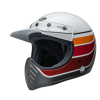 Casca moto BELL Moto-3 - RSD Saddleback Satin/Gloss White/Black