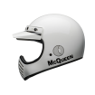 Casca moto BELL Moto-3 - Steve McQueen Gloss White/Black Casca moto BELL Moto-3 - Steve McQueen Gloss White/Black thumb
