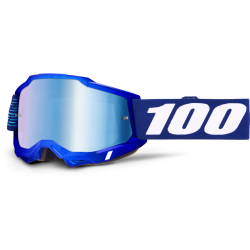 Ochelari de motocross 100% ACCURI 2 2028/MIRROR ALBASTRU