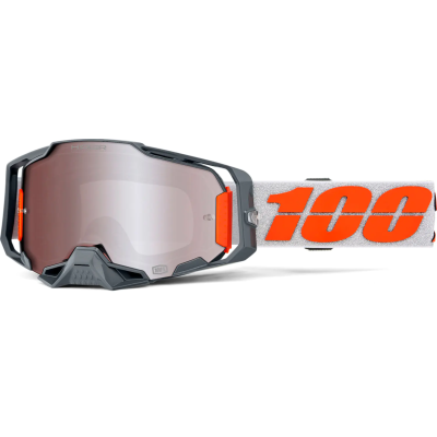Ochelari motocross 100% ARMEGA HIPER SILVER/MIRROR SILVER