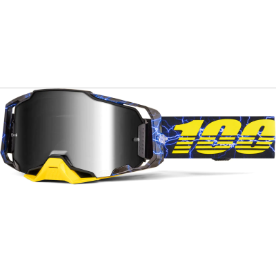 Ochelari motocross 100% ARMEGA FURIOUS/SILVER MIRROR