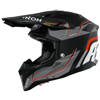 Cască AIROH AVIATOR 3 LEADER ORANGE MATT