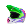 Cască motocross BELL MX-9 Mips - Jackal Gloss Hi-Viz Green Purple