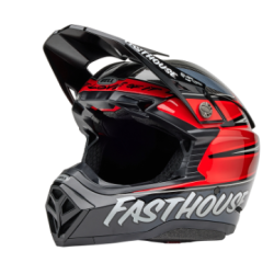 Cască de motocross BELL Moto 10 Spherical - Fasthouse DITD 25 Gloss Gray/Red Cască de motocross BELL Moto 10 Spherical - Fasthouse DITD 25 Gloss Gray/Red