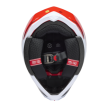 Cască motocross BELL Moto 10 Spherical - Fluid Black/Red thumb
