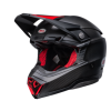 Casca de motocross BELL Moto 10 Spherical - Satin/Gloss Black/Red