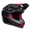 Casca de motocross BELL Moto 10 Spherical - Satin/Gloss Black/Red thumb