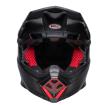 Casca de motocross BELL Moto 10 Spherical - Satin/Gloss Black/Red thumb