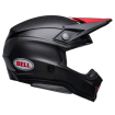Casca de motocross BELL Moto 10 Spherical - Satin/Gloss Black/Red thumb