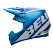Casca de motocross BELL Moto-9S Flex - Rail Gloss Blue/White thumb