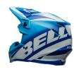 Casca de motocross BELL Moto-9S Flex - Rail Gloss Blue/White thumb