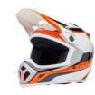 Cască motocross BELL MX-9 Mips - Rift Gloss Orange/White thumb
