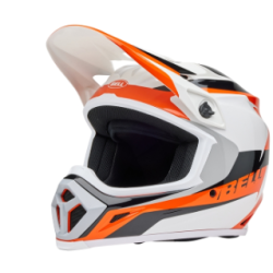 Cască motocross BELL MX-9 Mips - Rift Gloss Orange/White Cască motocross BELL MX-9 Mips - Rift Gloss Orange/White