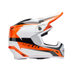 Cască motocross BELL MX-9 Mips - Rift Gloss Orange/White thumb