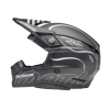 Cască motocross BELL Moto 10 Spherical - Fasthouse Raven Matte Black/White