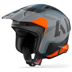 Cască pentru scuter AIROH TRR II JUPITER ORANGE MATT