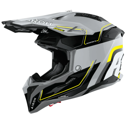 Cască AIROH AVIATOR 3 LEADER YELLOW GLOSS
