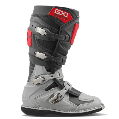 Botine motocross GX-1 Anthracite/Grey/Red
