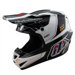 Cască motocross TROY LEE DESIGNS GP Pro Mips - Trooper White/Black Cască motocross TROY LEE DESIGNS GP Pro Mips - Trooper White/Black