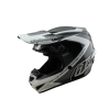 Cască motocross TROY LEE DESIGNS GP Shutter - Gri/Alb