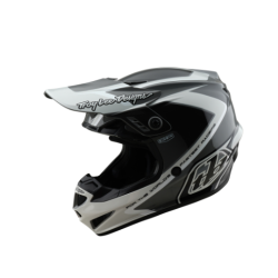 Cască motocross TROY LEE DESIGNS GP Shutter - Gri/Alb Cască motocross TROY LEE DESIGNS GP Shutter - Gri/Alb