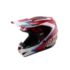 Cască motocross TROY LEE DESIGNS GP Shutter - Roșu/Alb