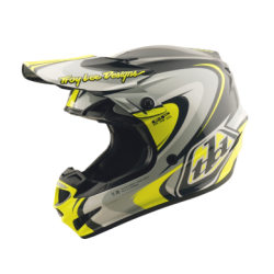 Cască motocross TROY LEE DESIGNS GP Pro Crossover - Grey/Yellow Cască motocross TROY LEE DESIGNS GP Pro Crossover - Grey/Yellow
