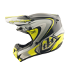 Cască motocross TROY LEE DESIGNS GP Pro Crossover - Grey/Yellow thumb