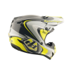 Cască motocross TROY LEE DESIGNS GP Pro Crossover - Grey/Yellow thumb