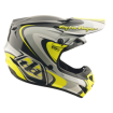 Cască motocross TROY LEE DESIGNS GP Pro Crossover - Grey/Yellow thumb