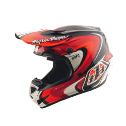 Cască de motocross TROY LEE DESIGNS GP Pro Crossover - Navy/Red